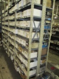 (8) SECTIONS OF METAL SHELVING