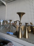 BRASS CANDLE HOLDERS