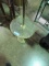 GLASS TOP TABLE FLOOR LAMP