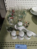 HOLIDAY SPOON REST, SALT AND PEPPER, ETC.