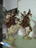 PAIR OF ANGELS, FABRIC CLOTHES