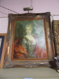 OIL PAINTING IN ORNATE FRAME, NO SIGNATURE