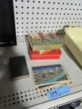 LOT OF PLAYING CARDS, POSTCARDS, ETC.