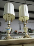 PAIR OF TABLE LAMPS