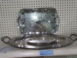 SILVERPLATE TRAYS