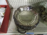MISC. SILVERPLATE SERVING TRAYS