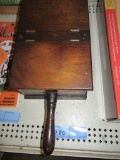 ANTIQUE MASON'S BALLOT BOX