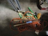 EXTENSION CORDS, PRUNERS, ETC.