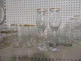 MISCELLANEOUS GLASS BARWARE