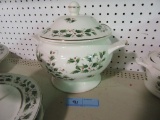 ROYAL HOLLY HOLIDAY SOUP TUREEN WITH LADLE