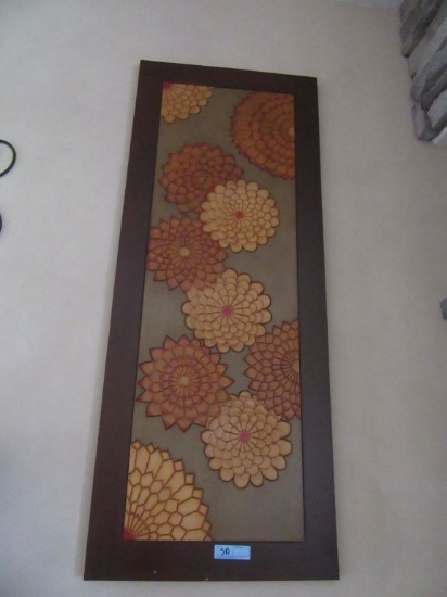 DECORATIVE WOOD CARVED PICTURE
