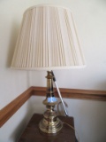 BRASS TABLE LAMP