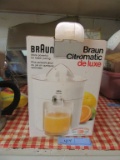 BRAUN JUICER