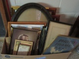 VINTAGE OVAL FRAME, NEEDS REPAIRED. OTHER FRAMES