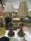 2 BRASS LAMPS