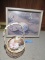 LEGEND OF THE SAND DOLLAR BATTERY POWERED WALL CLOCK AND SEASHELLS