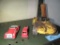 METAL TONKA DUNE BUGGY. TOOTSIE TOY FIRE TRUCK. METAL MG TOY CAR. MISSING F