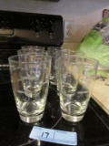50'S ETCHED GLASSES