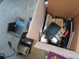 CALCULATORS. MINIATURE RADIO. SMITHSONIAN BATTERY POWERED TRAVEL CLOCK AND