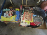 POKER TABLE GAMES. CHILDREN'S ACTIVTY BOOKS. STADIUM CHECKERS. AND OTHER GA