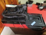 VHS RECORDER WITH CASE AND ZENITH VHS PLAYER