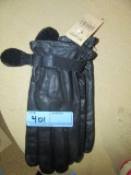 NEW WILSONS LEATHER MEN'S LEATHER GLOVES. SIZE EXTRA LARGE