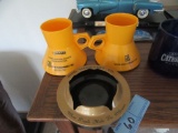 OHIO MACHINERY ASHTRAY AND CUPS