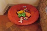 DOG BED AND TOYS