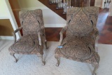2 VICTORIAN STYLE SIDE CHAIRS
