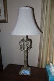 2 DECORATIVE PALM TREE STYLE LAMPS