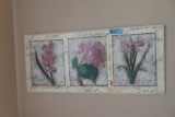 FLORAL WOODEN DECORATIVE WALL HANGING