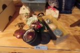 DECORATIVE CHRISTMAS ORNAMENTS AND ETC
