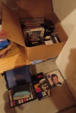 CASSETTES, CDS AND VHS TAPES