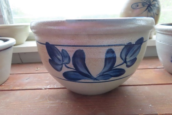 HANDMADE ROWE POTTERY WORKS 1977-2000, FLORAL POTTERY PIECE