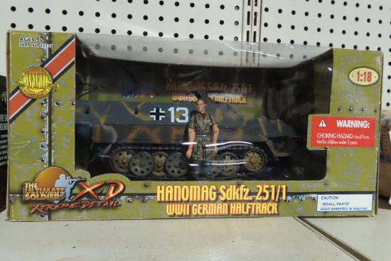 THE ULTIMATE SOLDIER EXTREME DETAIL HANGOMAG SDKFZ 251/1 WORLD WAR II GERMA