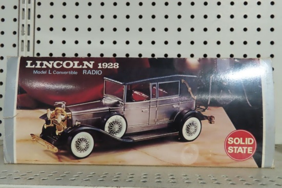 1928 LINCOLN MODEL L CONVERTIBLE SOLID STATE RADIO