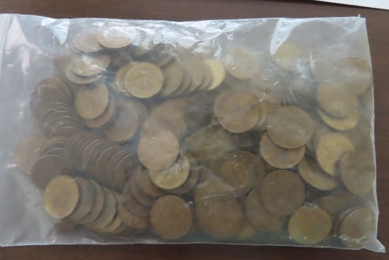 BAG OF BUNDESREPUBLIK DEUTSCHLAND 10 PFENNINGS COINS