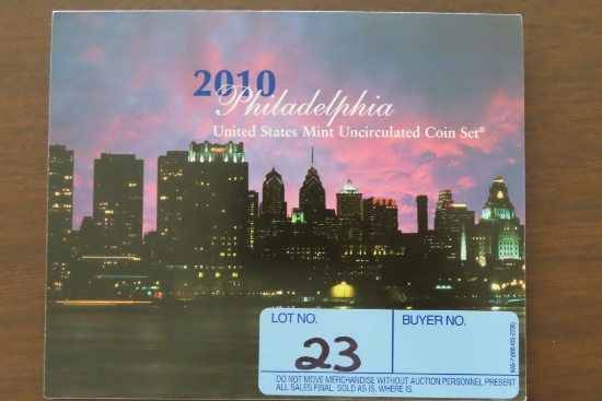 2010 PHILADELPHIA UNITED STATES MINT UNCIRCULATED COIN SET