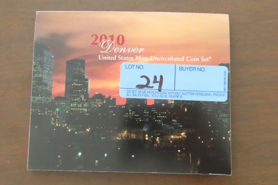 2010 DENVER UNITED STATES MINT UNCIRCULATED COIN SET