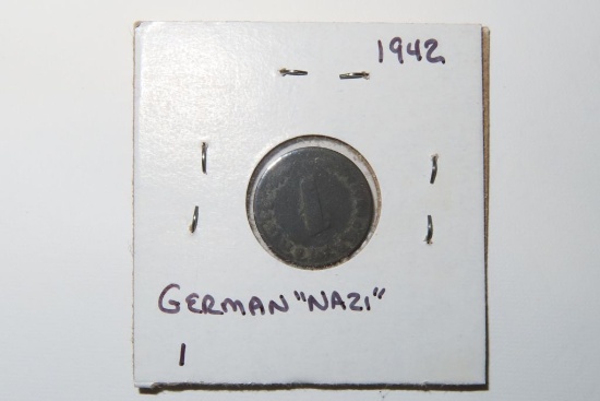 1942 GERMAN NAZI COIN
