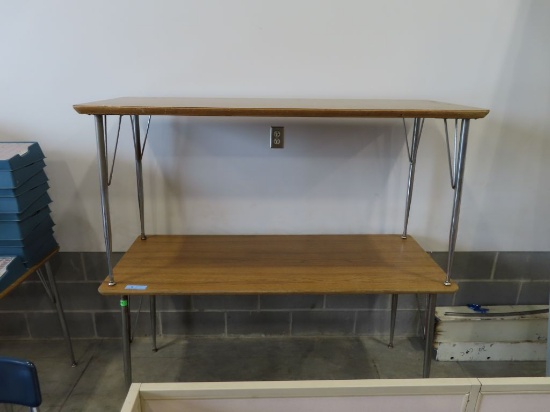 (4) FORMICA TABLES 5 FOOT X 2 FOOT