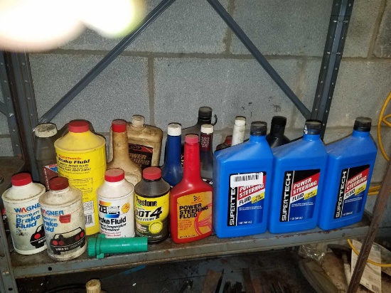 variety of power steering fluid with screw on filler tube. No shipping!