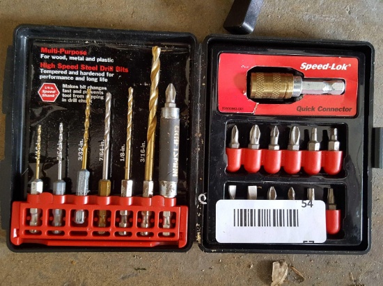 Craftsman bit set with case