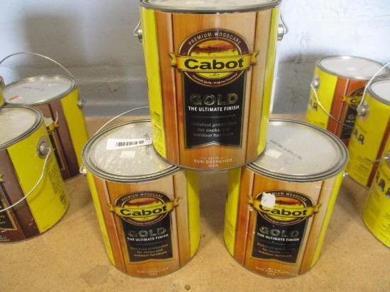 3 GALLONS OF CABOT OAK STAIN