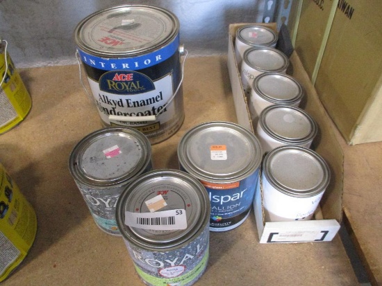 PAINT AND OTHER ITEMS