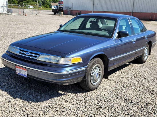 1997 Ford Crown Victoria. Low mileage vehicle!