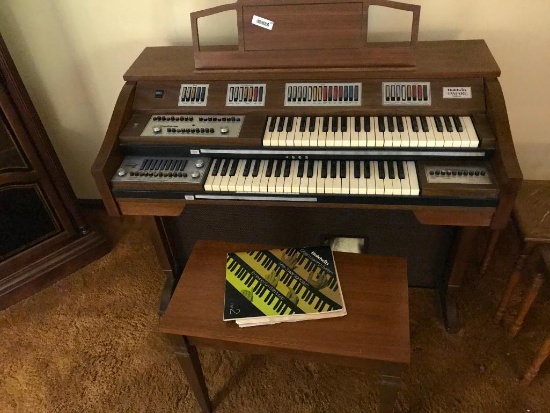 BALDWIN FANFARE DELUXE ORGAN AND BENCH