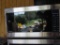 stainless steel Panasonic commercial style microwave