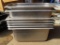 lot of 7 6-in deep 1/3 pans