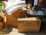 new box of Dart commercial vented lids. 1,000 Lids total in unopened box. includes hot or cold